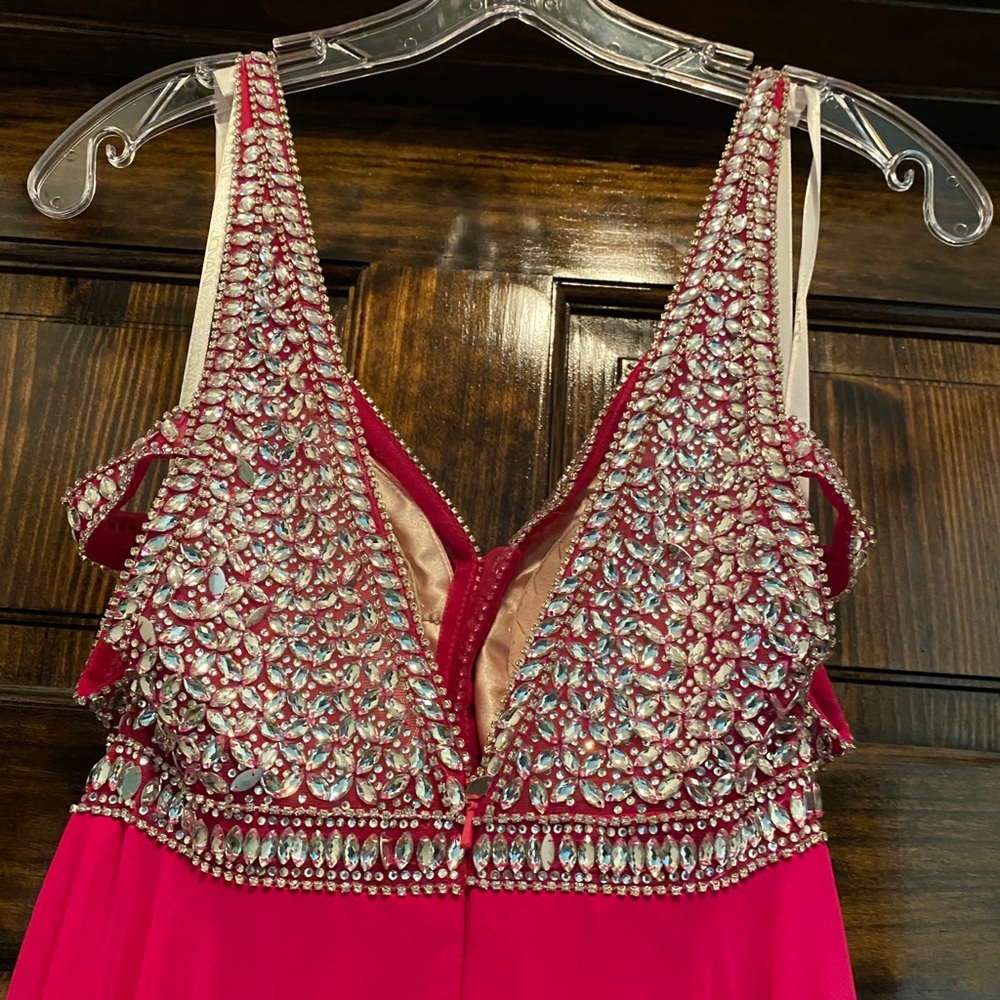 Jovani Chiffon Dress (custom) - Picture 8 of 10